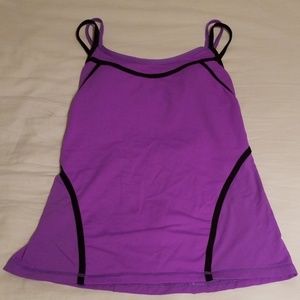 Lululemon Purple Strappy Back Tank Top Size 8